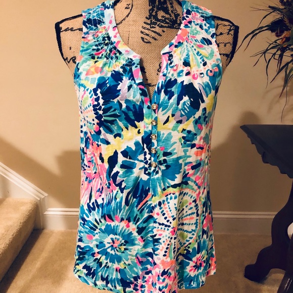 Lilly Pulitzer Tops - Lilly Pulitzer cotton top